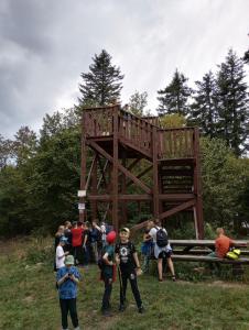 Wycieczka uczniów klasy IV i V na Zor